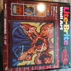 Stranger Things 16"X16" LiteBrite Wall Art (3 Patterns)(Arlington)(Read Before Messaging)
