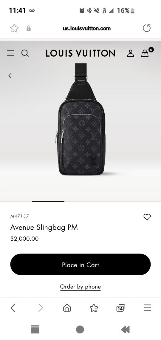 Louis Vuitton Man Bag