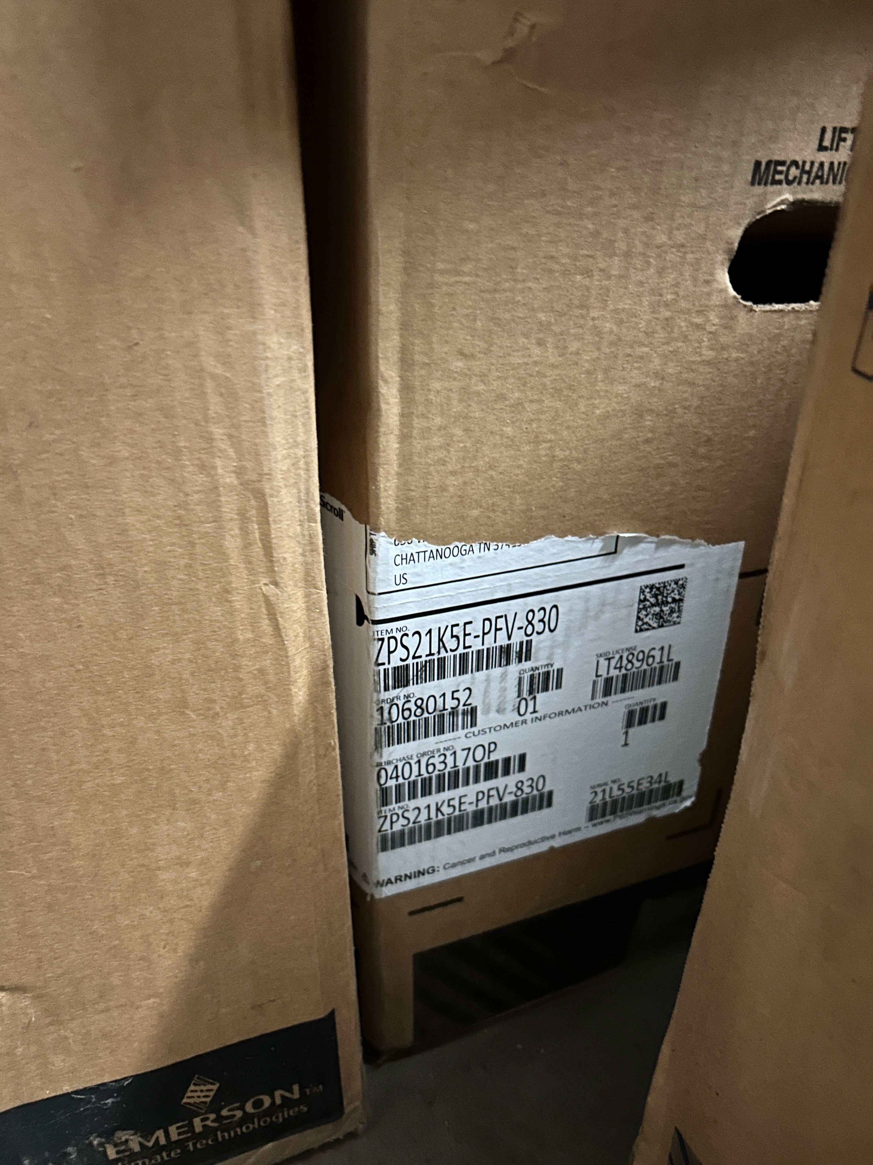 COPELAND SCROLL (NEW) ZPS21K