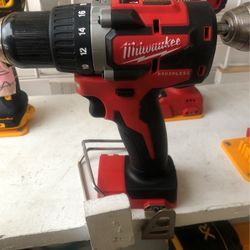  Milwaukee M18 18-Volt Lithium-Ion Brushless Cordless 1/2 in. Compact Drill/Driver (Tool-Only)  162 (496) 