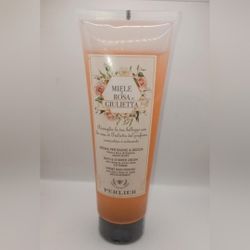 Perlier, Miele & Rosa Di Giulietta, Bath and Shower Cream with Honey and Juliet's Rose, 250 ml