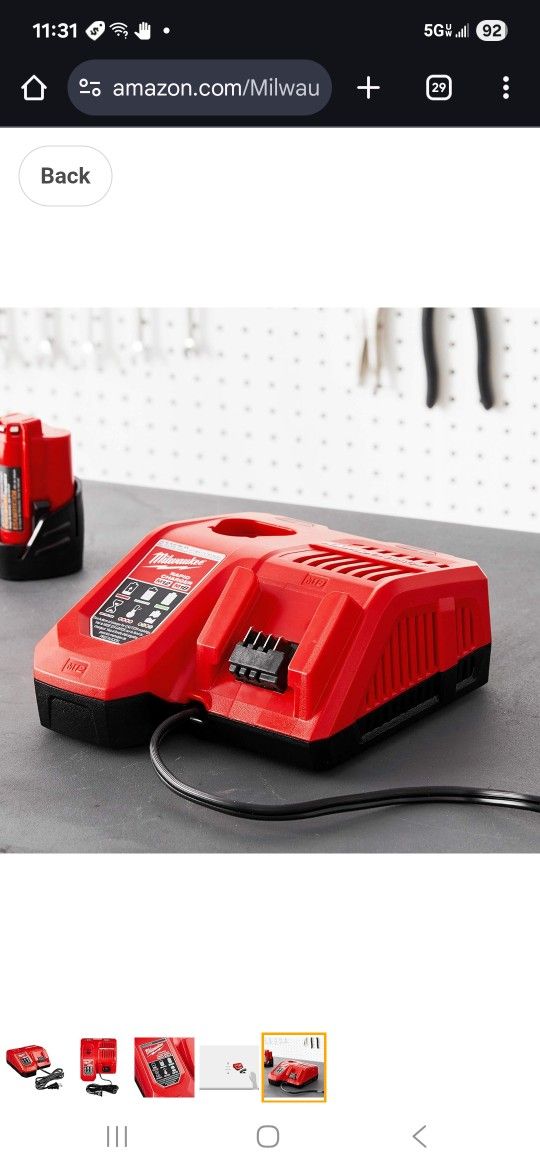 Brand New Milwaukee Charger 40 Bucks 