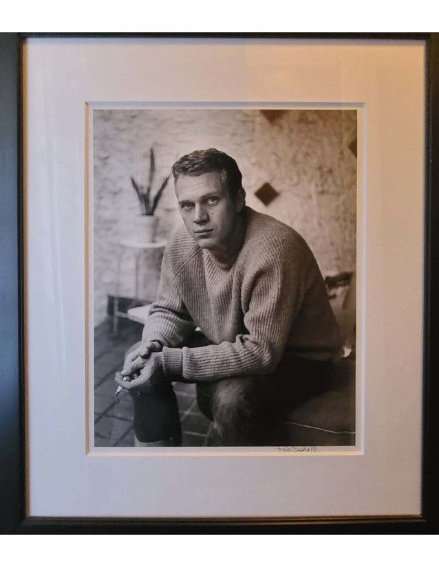 Steve McQueen "Garden" 1956 By Roy Schatt