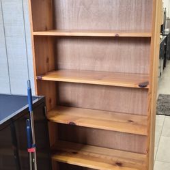 Handmade knotty wood Book Shelves