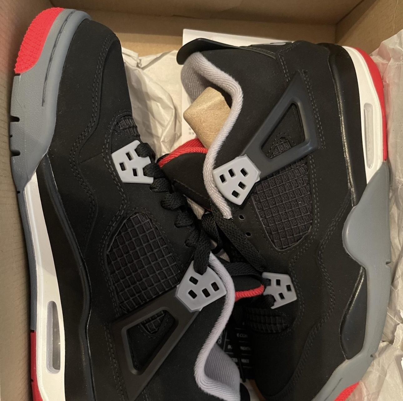 Air Jordan 4 Retro OG Bred 2019