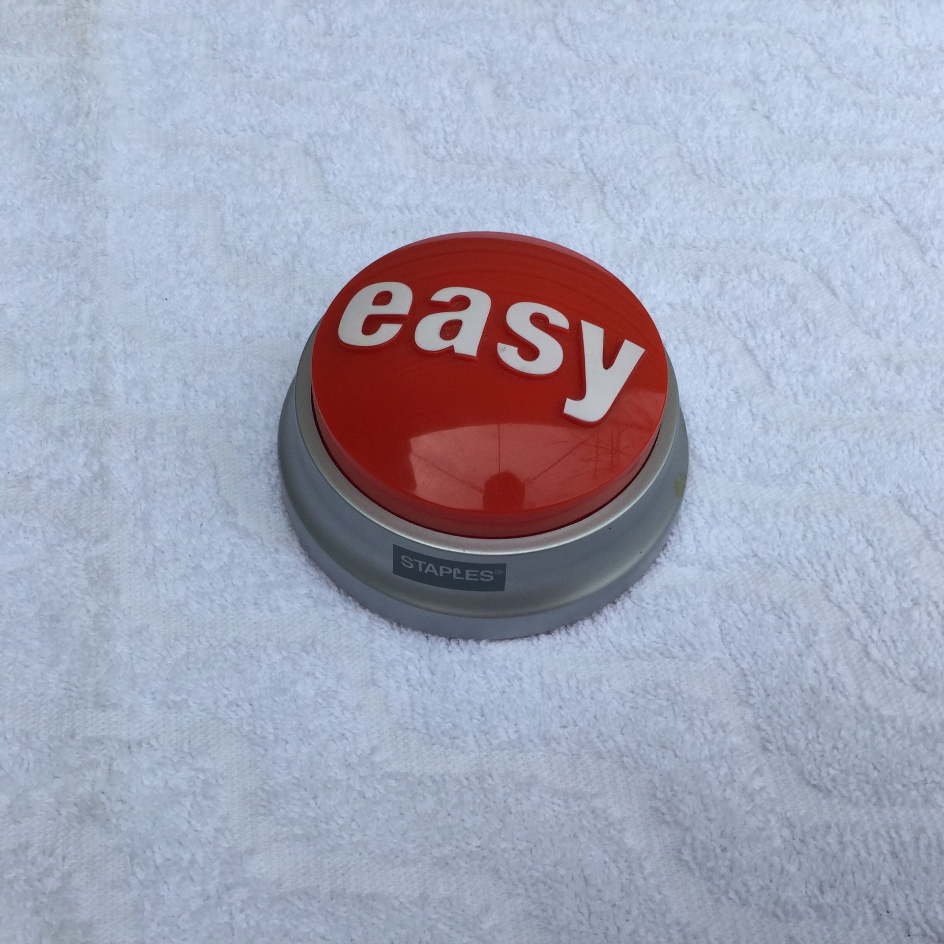 Staples easy button