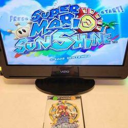 Nintendo GameCube Super Mario Sunshine Not For Resale Video Game Wii Only