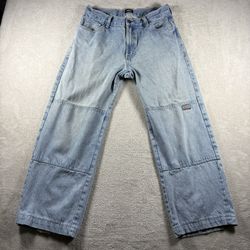 Dickies Skateboarding Double Knee Men’s 32x27 Blue Loose Skater Grunge #2725