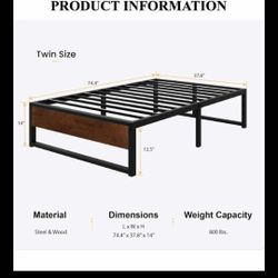 Xl Twin Bed Frame $25