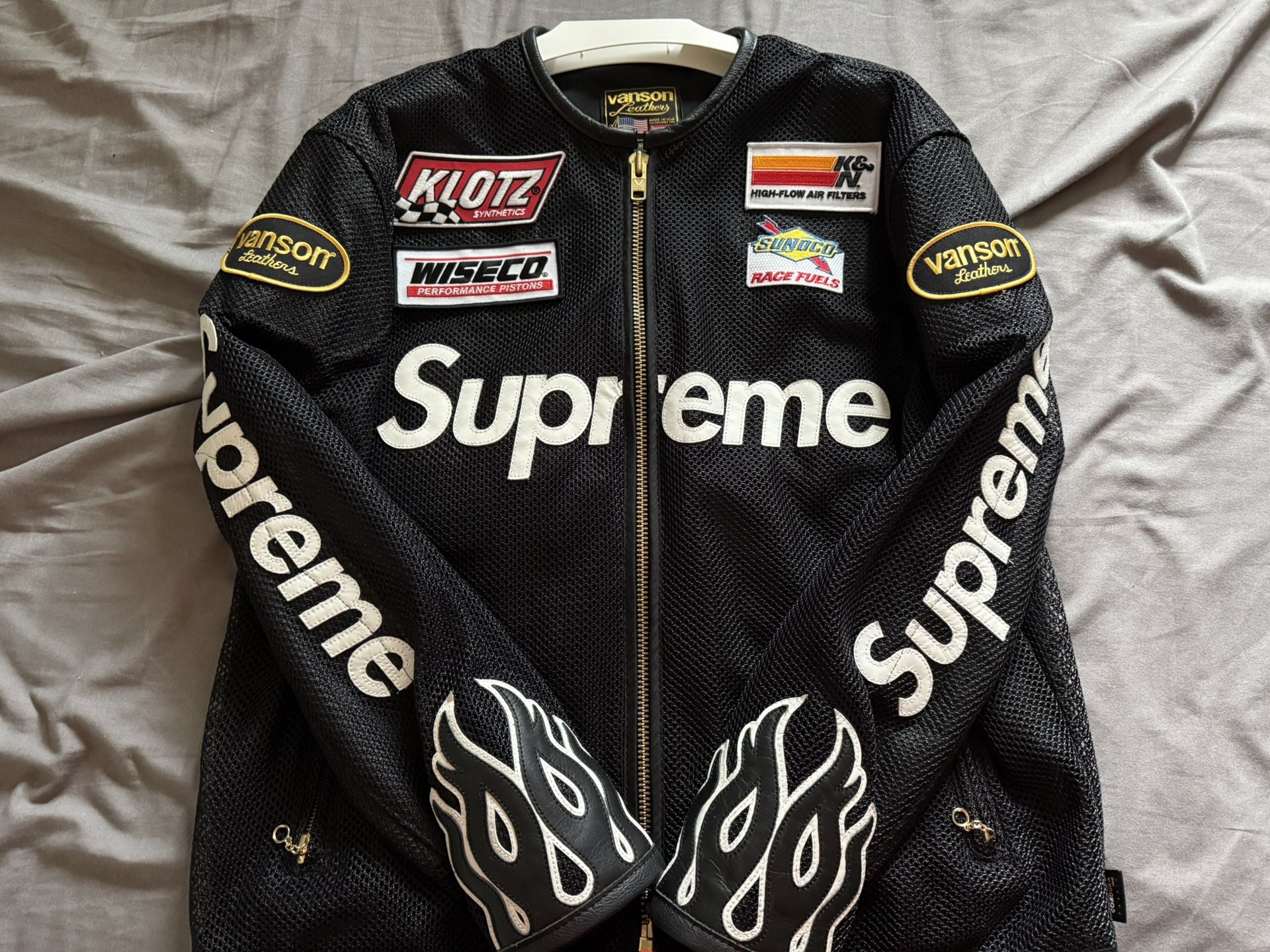 Supreme Vanson Leathers Cordura Mesh Jacket