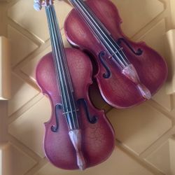 Two Violin Sets Decor