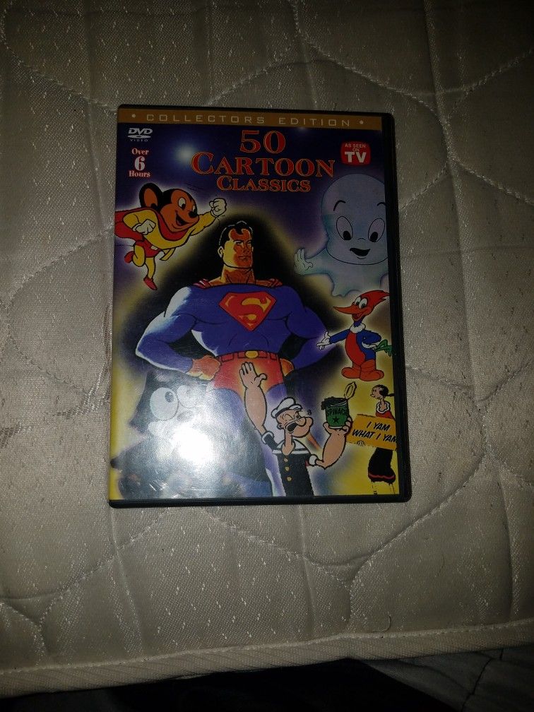 50 Cartoon Classics Dvd