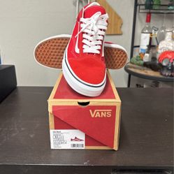 Vans Red Old Skool