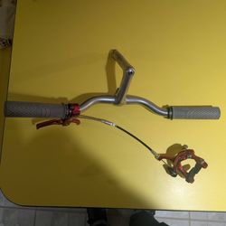 Nitto Riser Handlebar And Stem - Dia Compe Brake Lever & Caliper