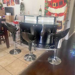 BAR AND 3 stools $400obo