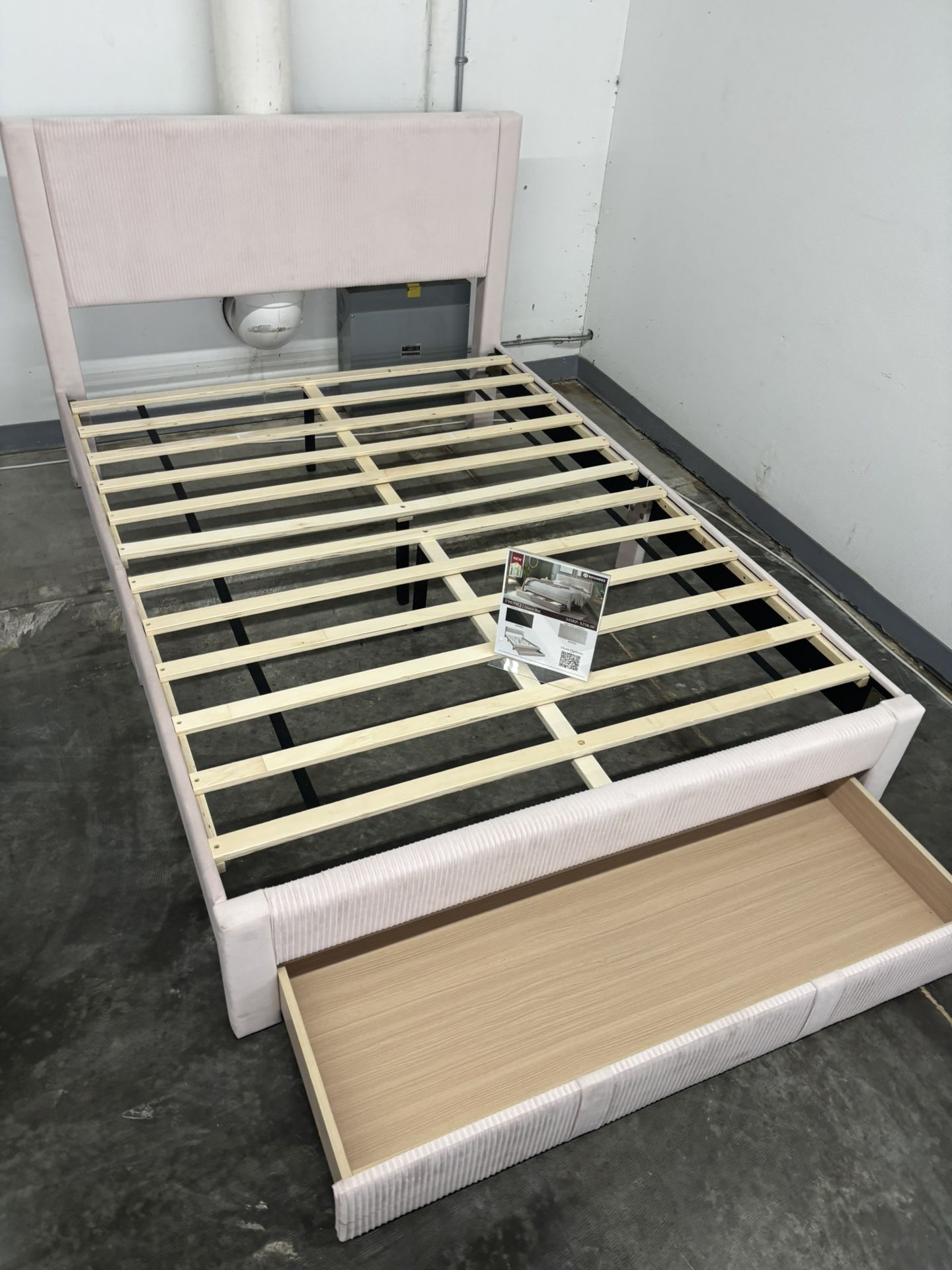 Full Size Bed Frame With Mattress