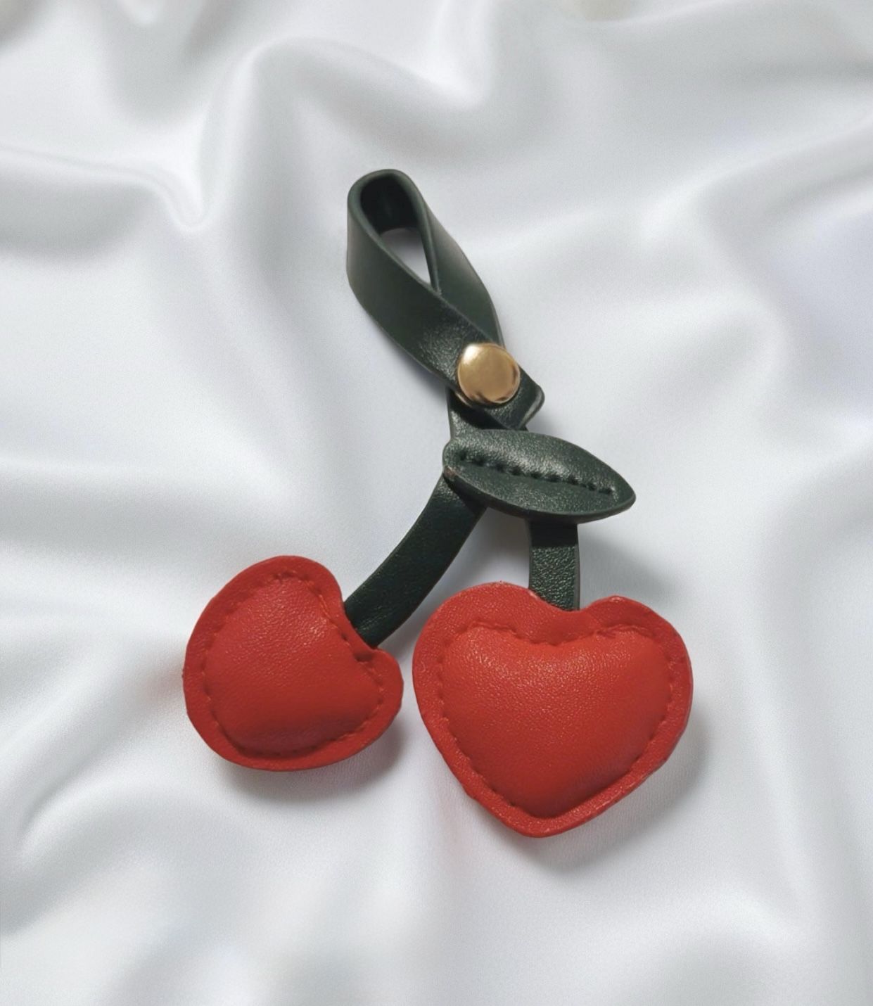 Cherry Bag Charm