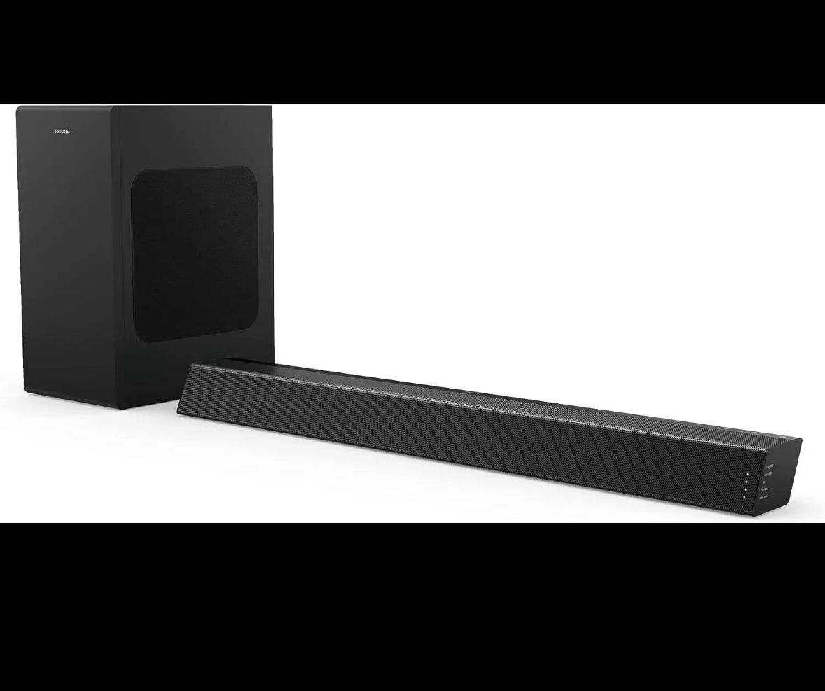 Brand New Philips Soundbar And Subwoofer