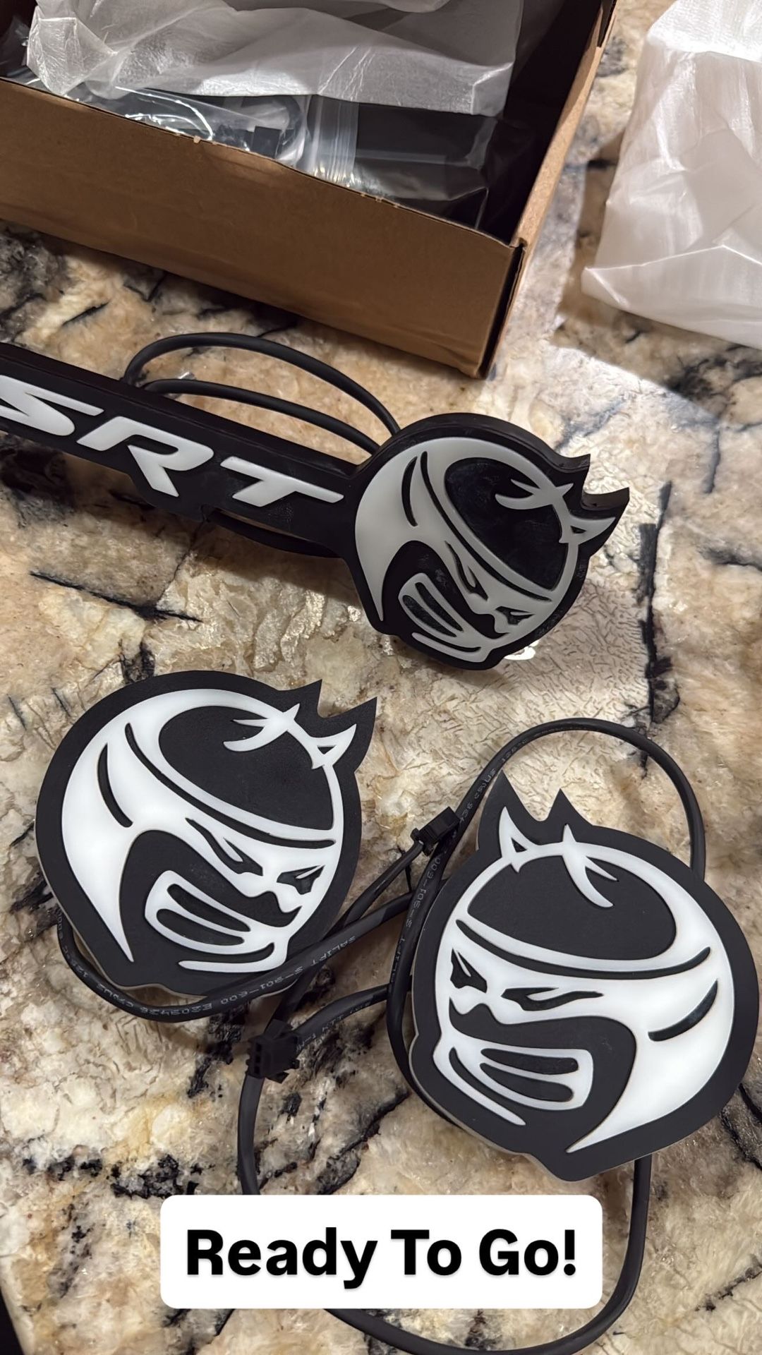 Dodge Srt Angry Bee Badge Grille And Fender Rgb