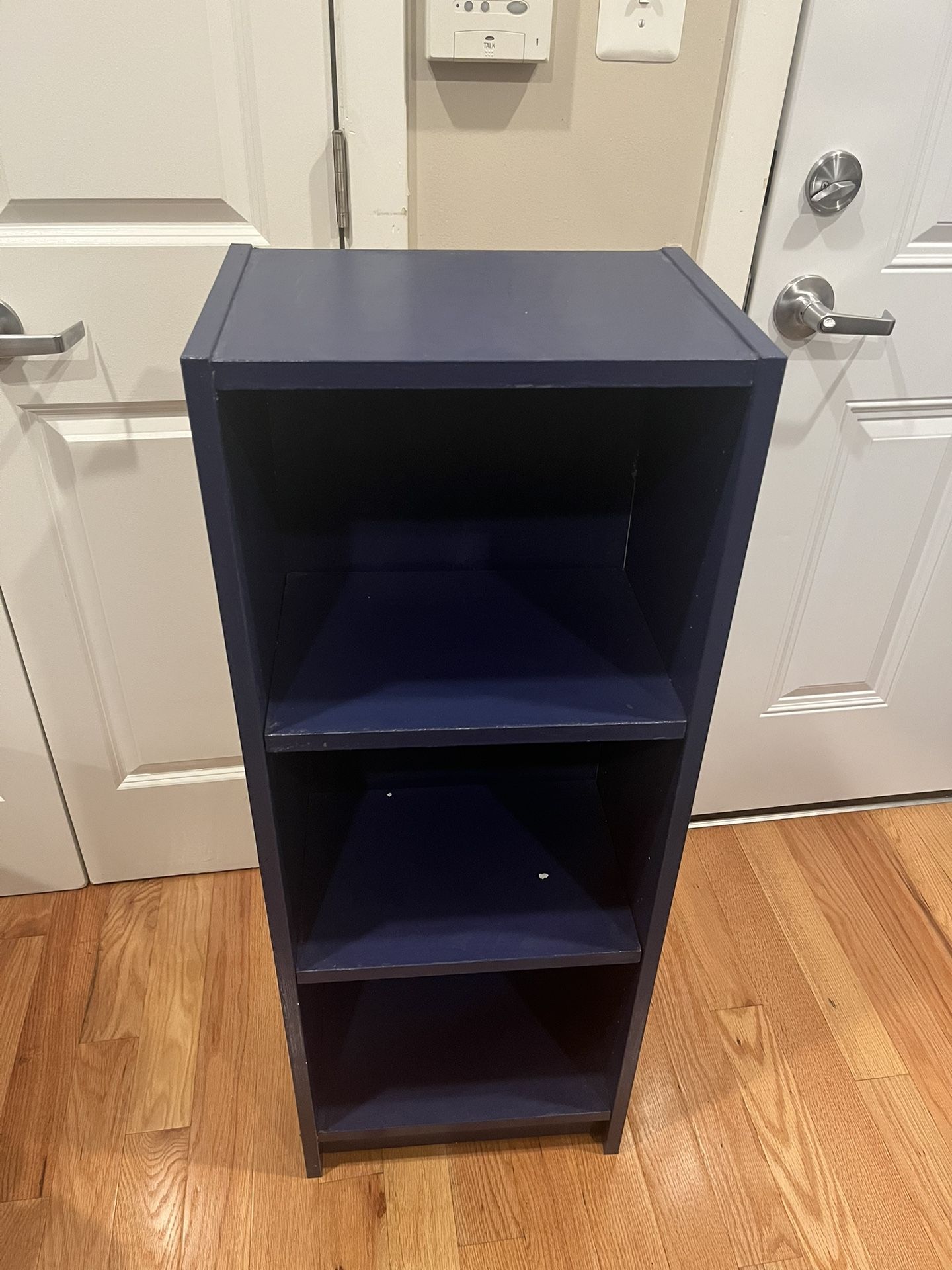 Wooden Blue Shelf