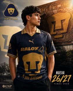 Pumas home Jersey 26/27