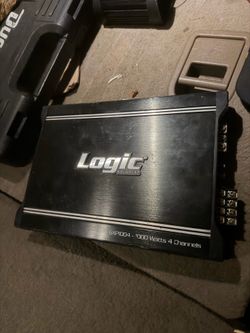 Logic amp 1000 watts 4 channels