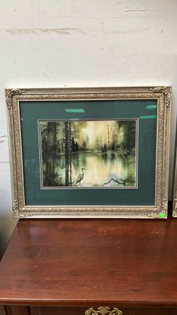 Framed wall art
