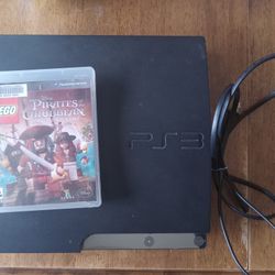 Ps3 With Lego Pirates Game NO Controller 