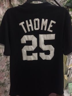 CHICAGO WHITE SOX MLB BASEBALL JERSEY JIM THOME MAJESTIC MENS CLASSIC STITCHED AND SEWN LARGE