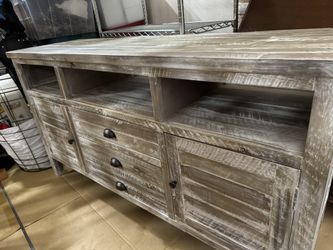 Entertainment Center Or Sideboard + Side Table