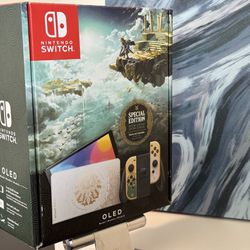 Zelda Tears Of The Kingdom Special Edition Nintendo Switch OLED With Matching Carrying  Case, Animal Crossing, Super Mario 3D World Super Mario U.