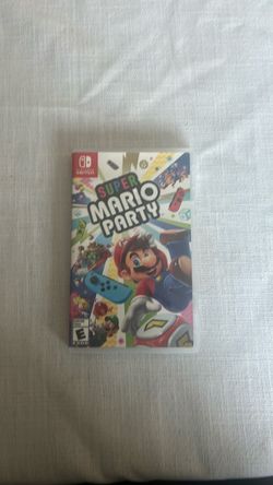 Super Mario Party for the Nintendo Switch.