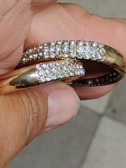 Cubic zirconia earings JTV with box