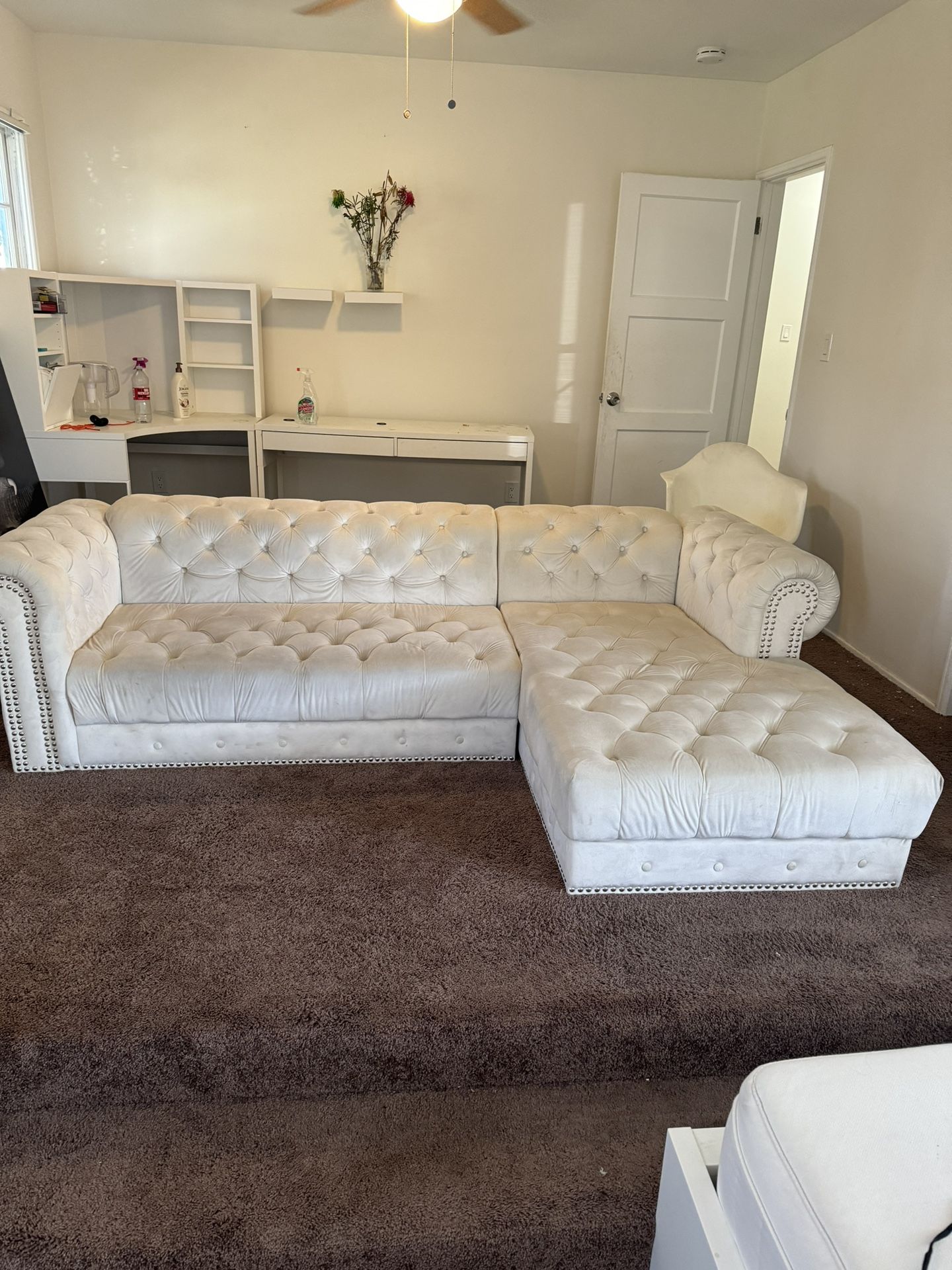 Luxury Tuffed Sectional Couch