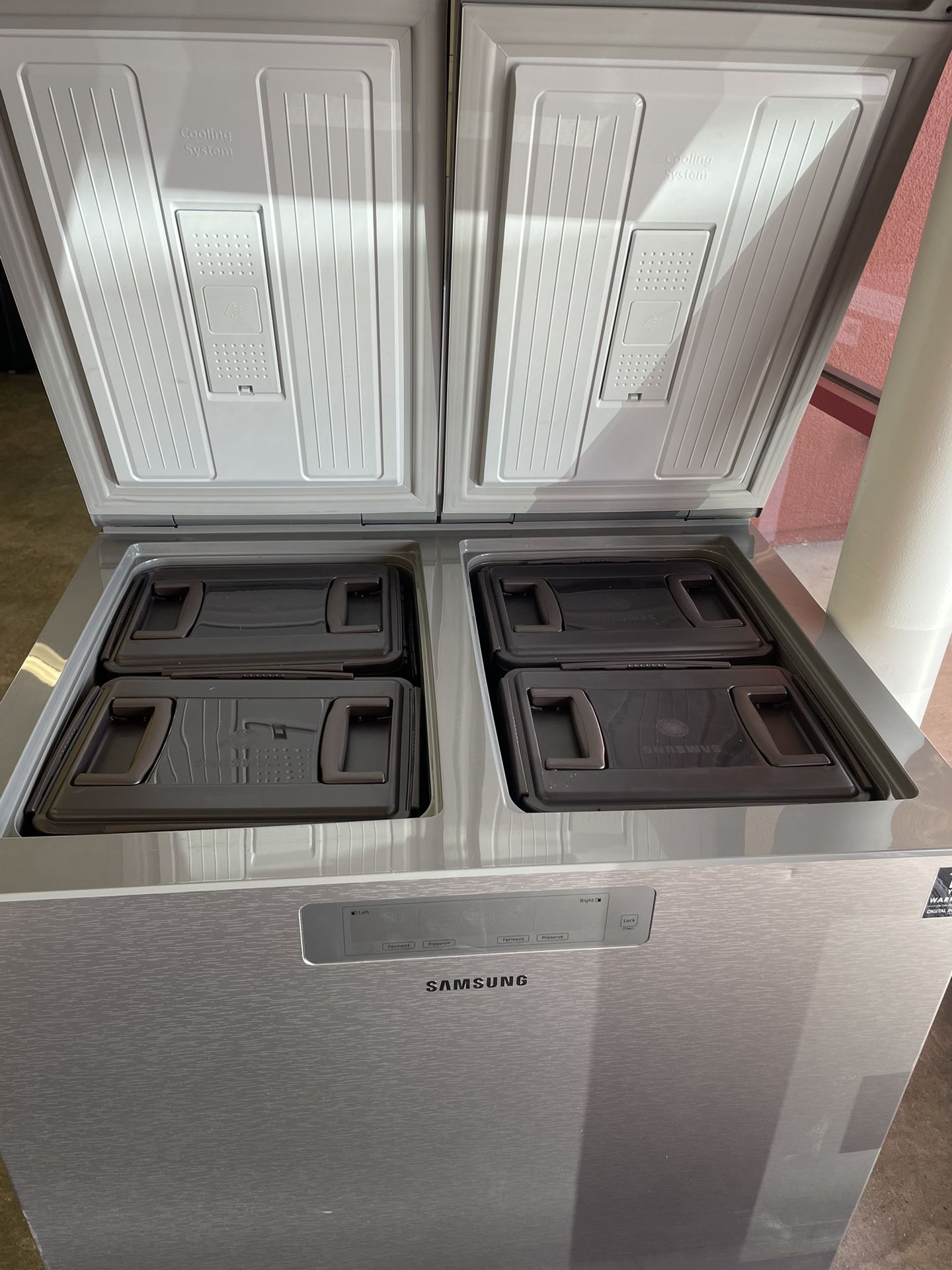 Samsung 2 door chest kimchi refrigerator