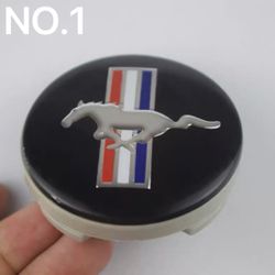 4 PC Ford Wheel Center Caps Rim Emblems Hubcaps Cover Logo Mustang Cobra 60mm