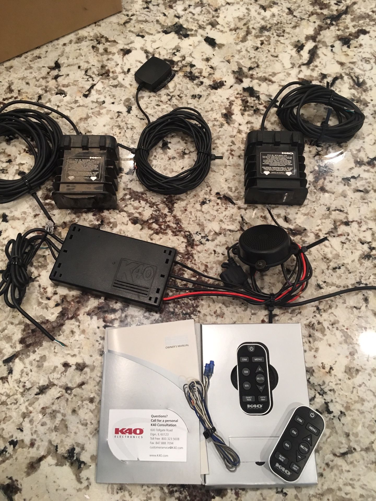K40 RL360i/RL200i radar set