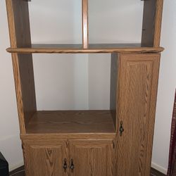 Wood Bookcase, Shelves 