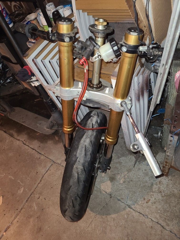 2017 Gsxr 750 Front End Suzuki Gsxr Forks Parts