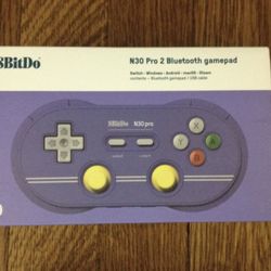 Nintendo Switch Brand New 8bitdo N30 Pro 2 GameCube Edition