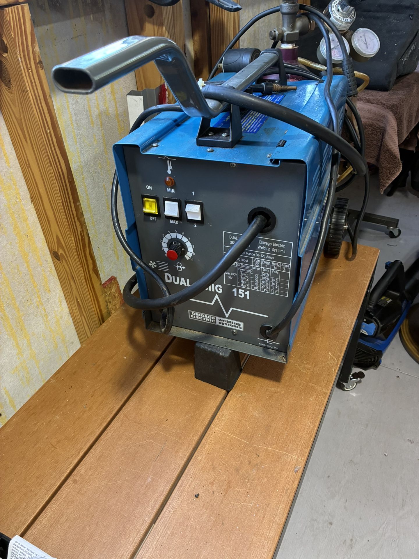 Mig Dual Welder X Tank $200.00