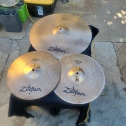 Set Of Cymbals  By Zildjiam 