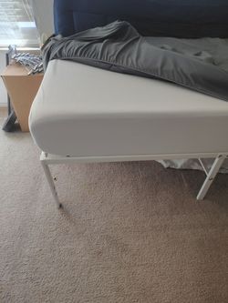 Twin bed and frame