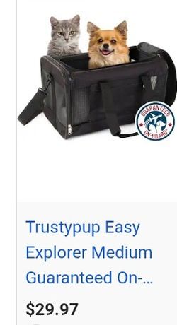 Trusty Pup Easy Explorer Carrier