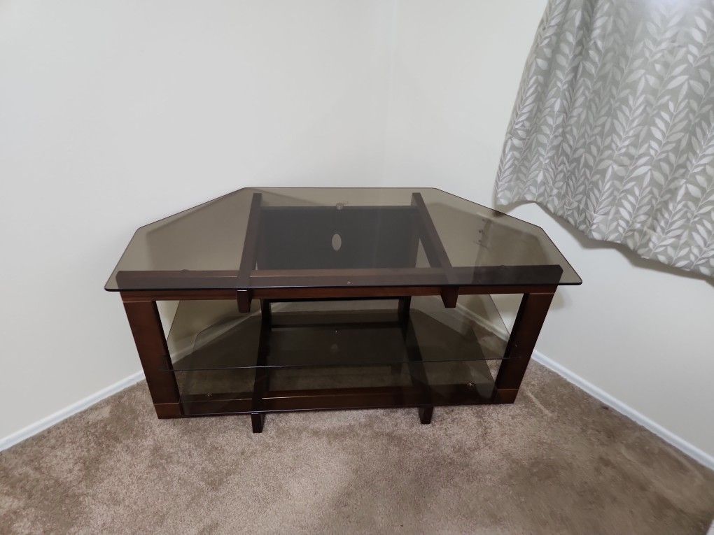 3 Shelf Corner Entertainment Center