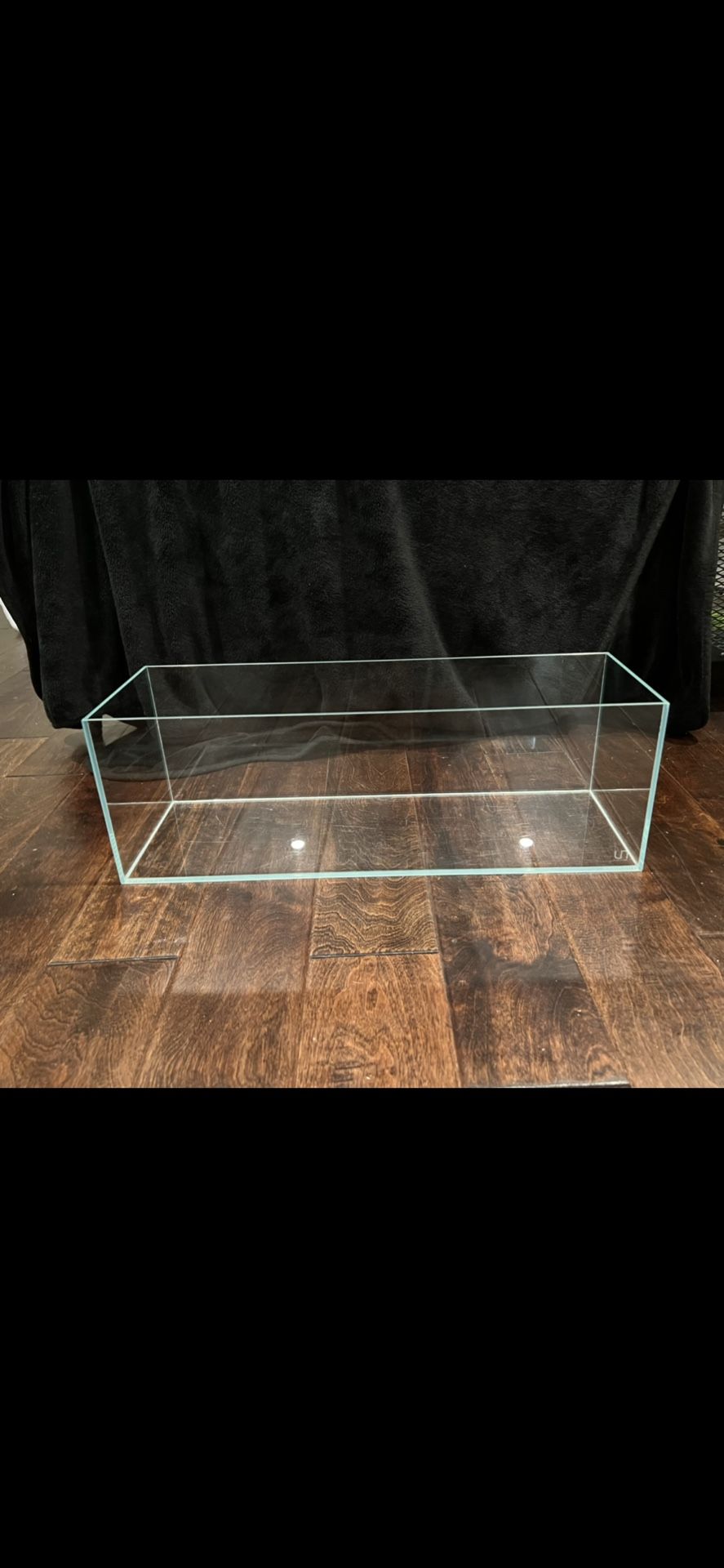 UNS 60L Rimless Low Iron Glass Tank Aquarium - 6 Gallons - Long Style Tank