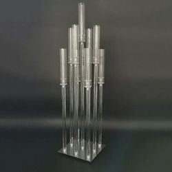Acrylic Candelabra 9-Arm Wedding Centerpiece