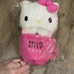 Hello Kitty Cafe Cup Plush
