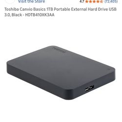 Toshiba 1TB Hard drive 