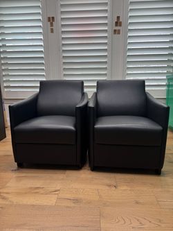 Modern Accent Black Chairs